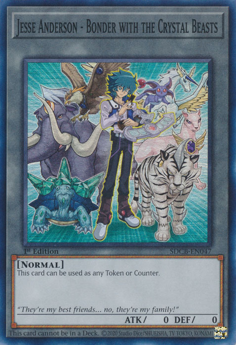 Jesse Anderson - Bonder with the Crystal Beasts [SDCB-EN047] Super Rare | Jomio and Rueliete's Cards and Comics