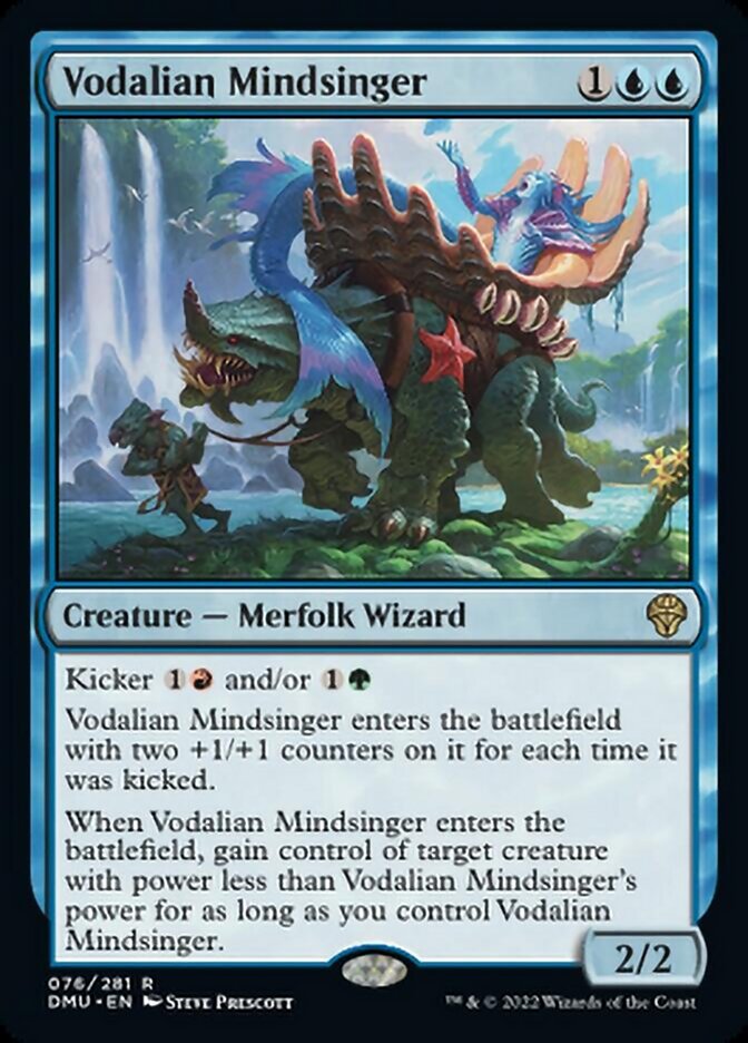 Vodalian Mindsinger [Dominaria United] | Jomio and Rueliete's Cards and Comics