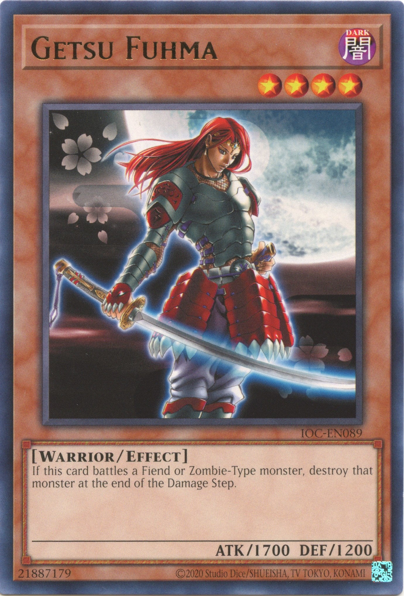Getsu Fuhma (25th Anniversary) [IOC-EN089] Rare | Jomio and Rueliete's Cards and Comics