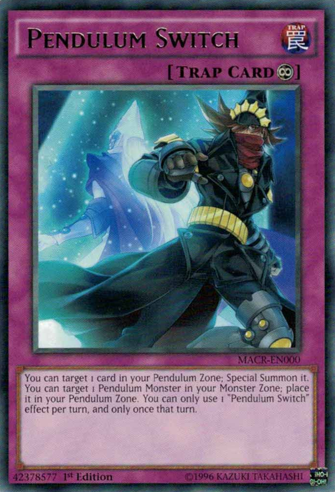 Pendulum Switch [MACR-EN000] Rare | Jomio and Rueliete's Cards and Comics