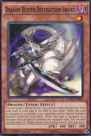 Dragon Buster Destruction Sword [BOSH-EN020] Common | Jomio and Rueliete's Cards and Comics