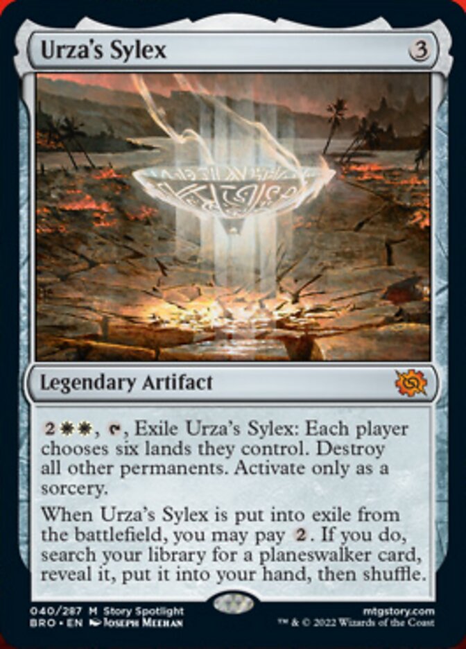 Urza's Sylex [The Brothers' War] | Jomio and Rueliete's Cards and Comics