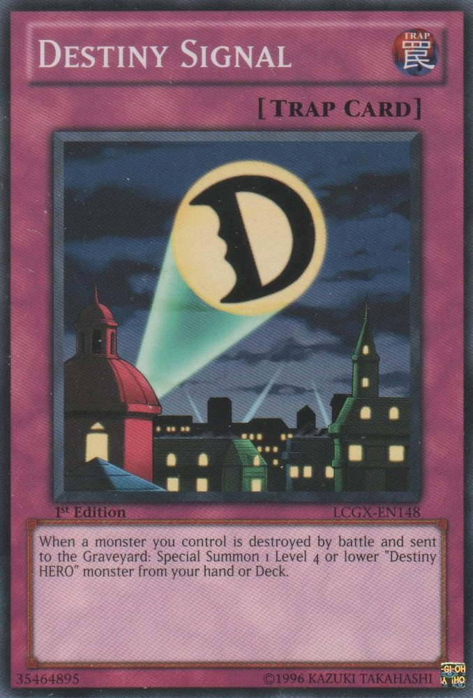 Destiny Signal [LCGX-EN148] Common | Jomio and Rueliete's Cards and Comics