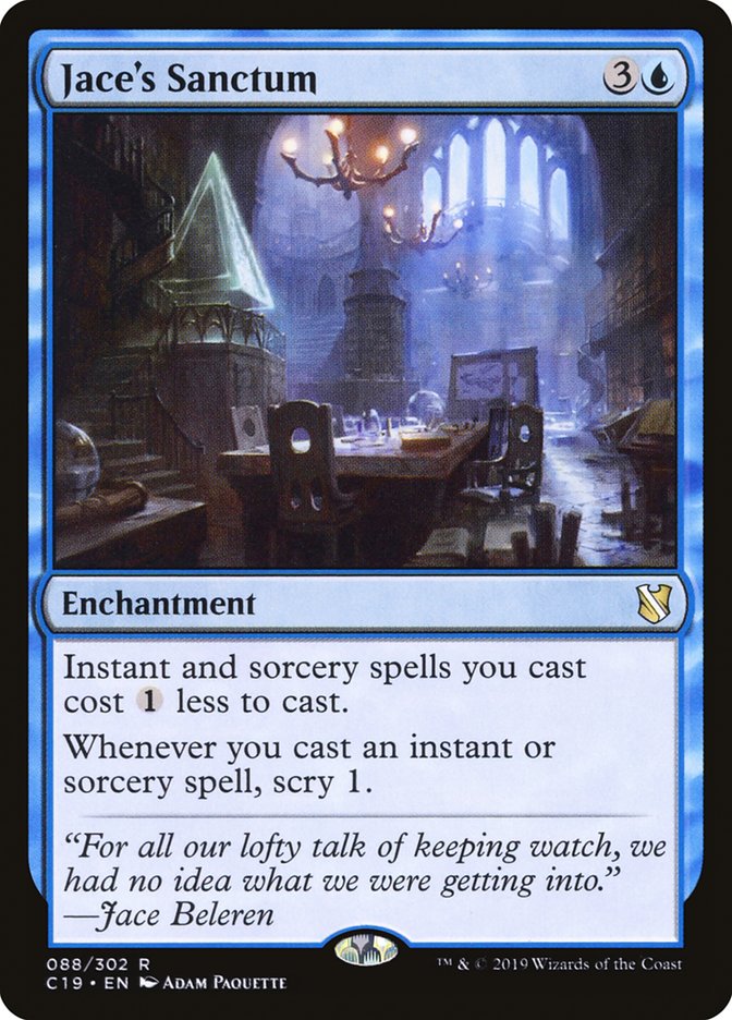 Jace's Sanctum [Commander 2019] | Jomio and Rueliete's Cards and Comics