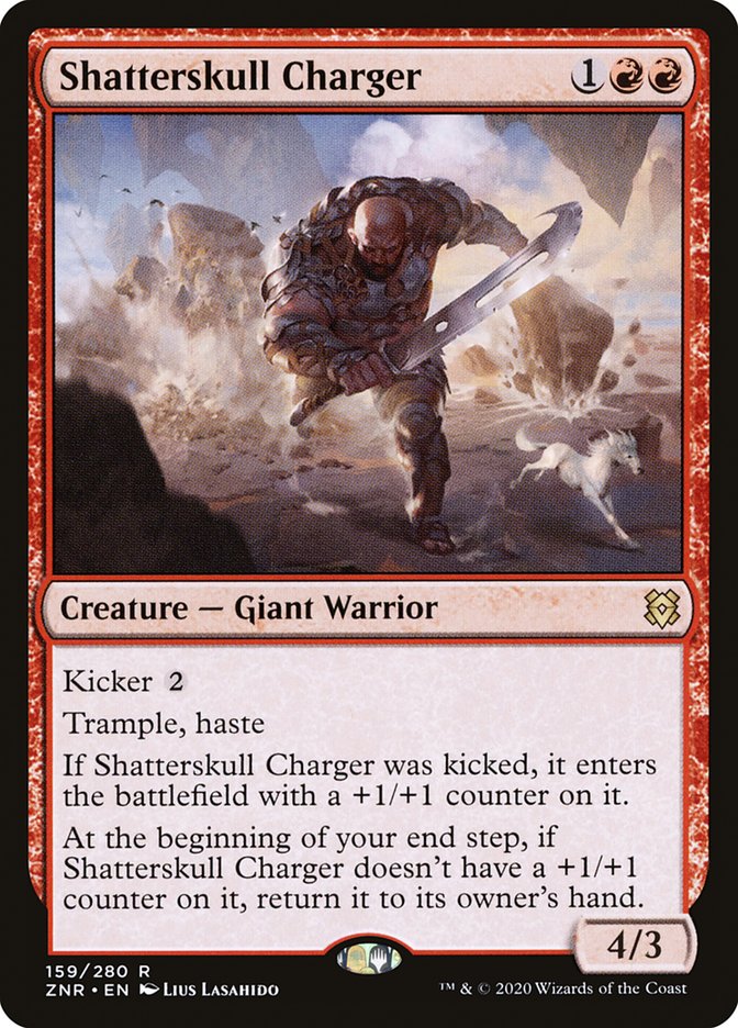 Shatterskull Charger [Zendikar Rising] | Jomio and Rueliete's Cards and Comics