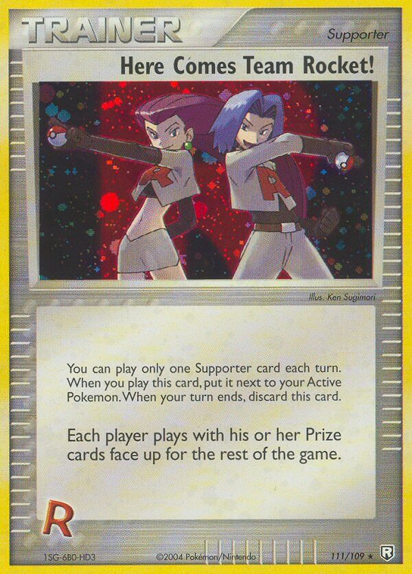 Here Comes Team Rocket! (111/109) [EX: Team Rocket Returns] | Jomio and Rueliete's Cards and Comics