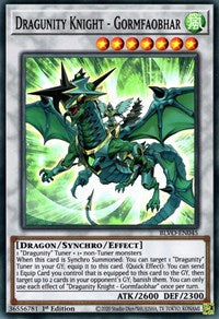 Dragunity Knight - Gormfaobhar [BLVO-EN045] Super Rare | Jomio and Rueliete's Cards and Comics