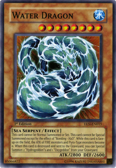 Water Dragon [EEN-EN015] Super Rare | Jomio and Rueliete's Cards and Comics