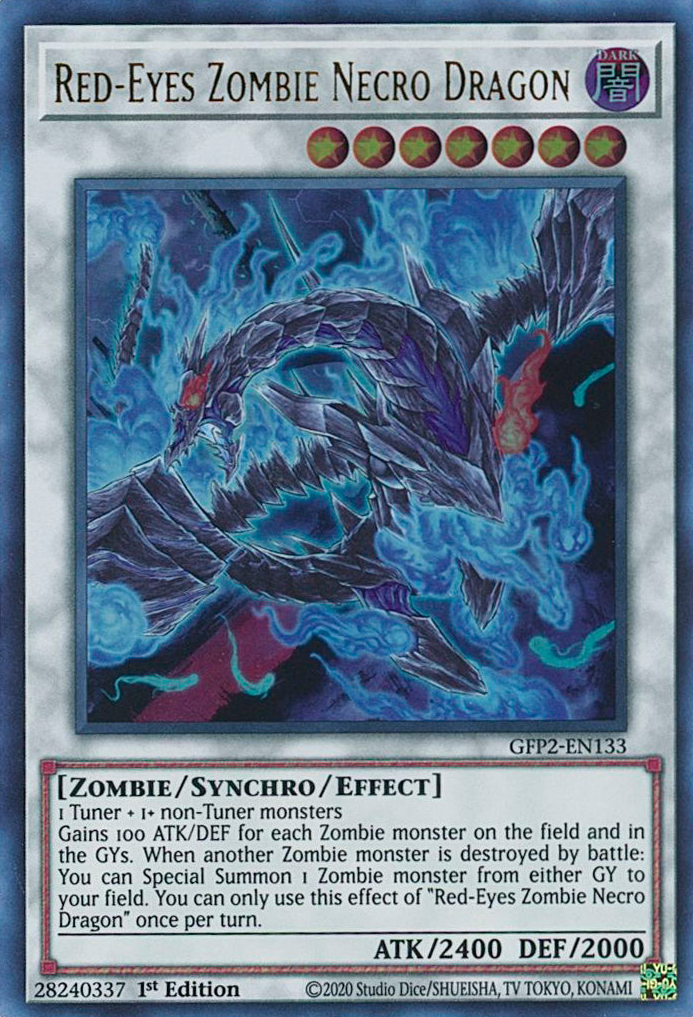 Red-Eyes Zombie Necro Dragon [GFP2-EN133] Ultra Rare | Jomio and Rueliete's Cards and Comics
