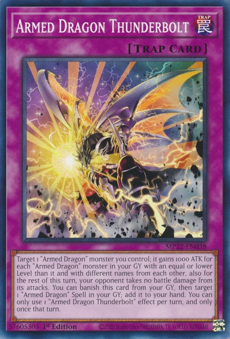 Armed Dragon Thunderbolt [MP22-EN038] Common | Jomio and Rueliete's Cards and Comics