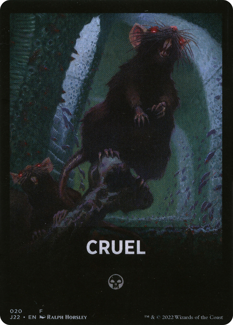 Cruel Theme Card [Jumpstart 2022 Front Cards] | Jomio and Rueliete's Cards and Comics
