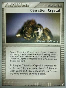 Cessation Crystal (74/100) (Intimidation - Tristan Robinson) [World Championships 2008] | Jomio and Rueliete's Cards and Comics