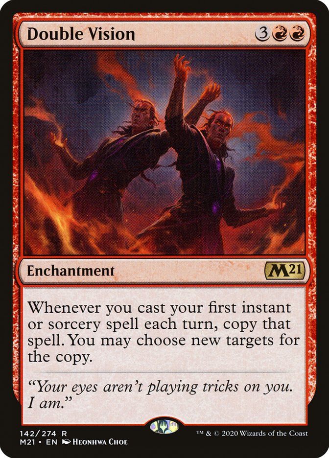 Double Vision [Core Set 2021] | Jomio and Rueliete's Cards and Comics