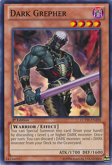Dark Grepher [LCYW-EN208] Common | Jomio and Rueliete's Cards and Comics