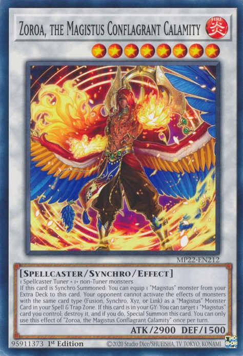 Zoroa, the Magistus Conflagrant Calamity [MP22-EN212] Common | Jomio and Rueliete's Cards and Comics