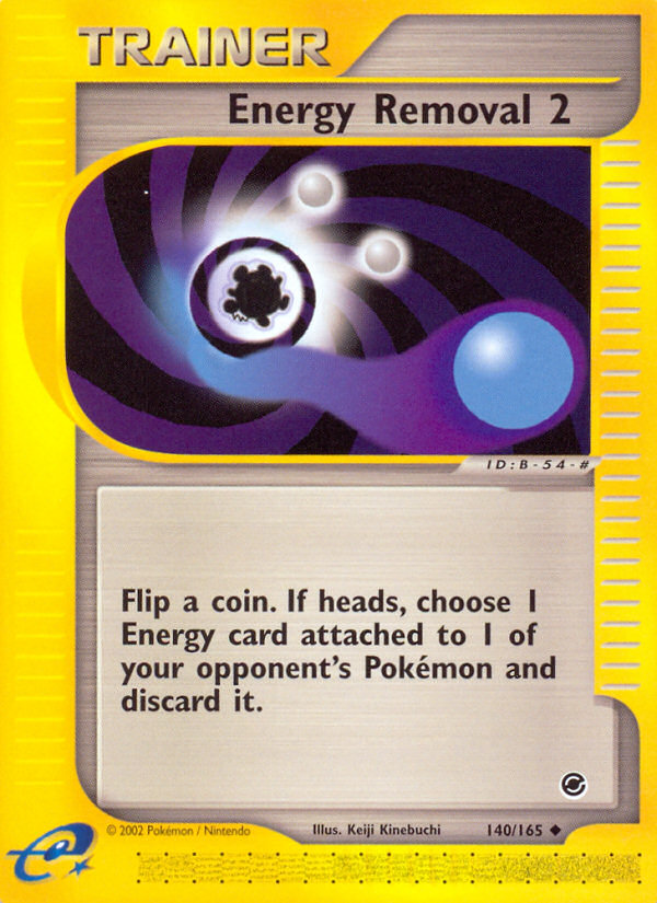 Energy Removal 2 (140/165) [Expedition: Base Set] | Jomio and Rueliete's Cards and Comics