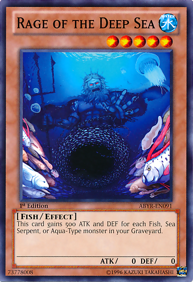 Rage of the Deep Sea [ABYR-EN091] Common | Jomio and Rueliete's Cards and Comics