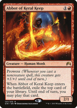 Abbot of Keral Keep [Magic Origins] | Jomio and Rueliete's Cards and Comics