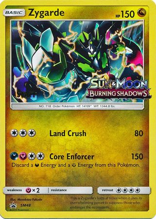 Zygarde (SM48) (Staff Prerelease Promo) [Sun & Moon: Black Star Promos] | Jomio and Rueliete's Cards and Comics