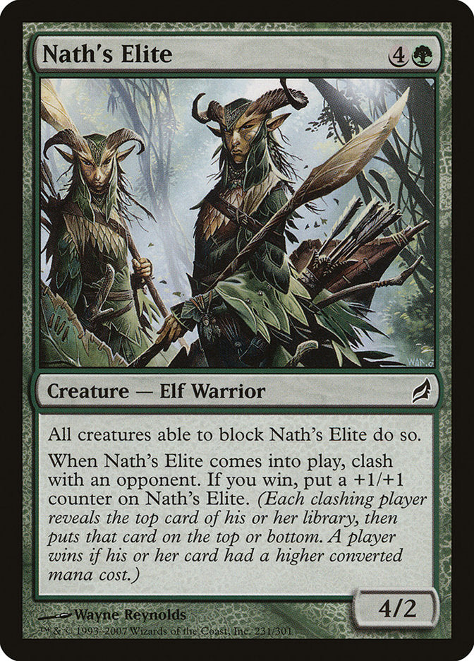 Nath's Elite [Lorwyn] | Jomio and Rueliete's Cards and Comics