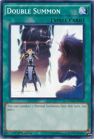 Double Summon [SDGR-EN026] Common | Jomio and Rueliete's Cards and Comics