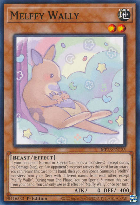 Melffy Wally [MP23-EN125] Common | Jomio and Rueliete's Cards and Comics