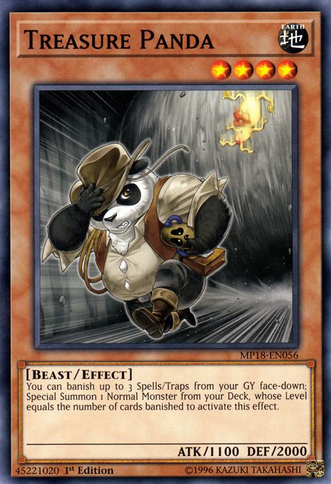 Treasure Panda [MP18-EN056] Common | Jomio and Rueliete's Cards and Comics