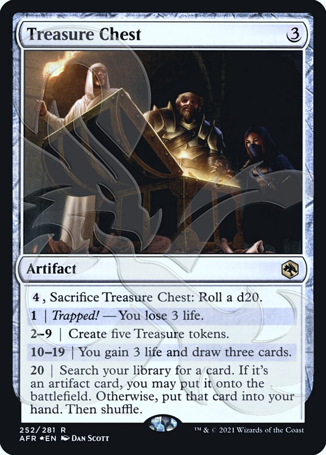 Treasure Chest (Ampersand Promo) [Dungeons & Dragons: Adventures in the Forgotten Realms Promos] | Jomio and Rueliete's Cards and Comics