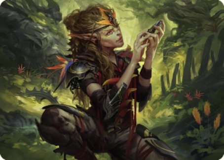 Meria, Scholar of Antiquity Art Card [Dominaria United Art Series] | Jomio and Rueliete's Cards and Comics