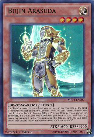 Bujin Arasuda [MP14-EN207] Ultra Rare | Jomio and Rueliete's Cards and Comics