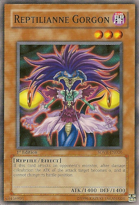 Reptilianne Gorgon [SOVR-EN020] Common | Jomio and Rueliete's Cards and Comics