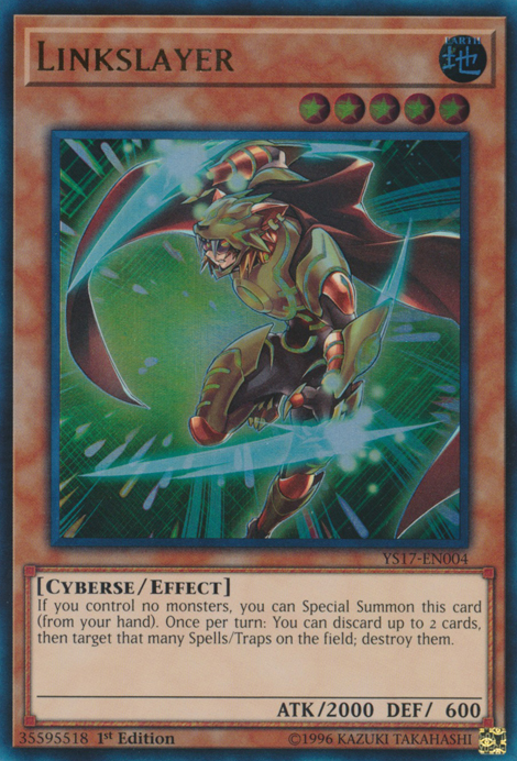 Linkslayer [YS17-EN004] Ultra Rare | Jomio and Rueliete's Cards and Comics