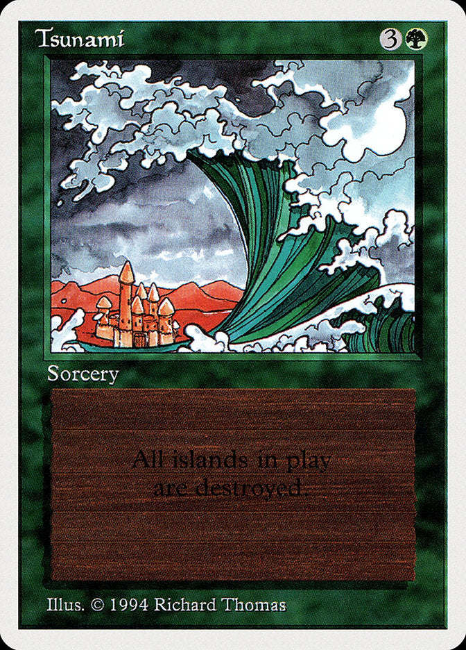 Tsunami [Summer Magic / Edgar] | Jomio and Rueliete's Cards and Comics