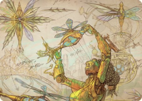 Inspiring Statuary Art Card [The Brothers' War Art Series] | Jomio and Rueliete's Cards and Comics