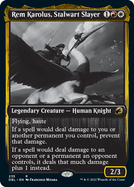 Rem Karolus, Stalwart Slayer [Innistrad: Double Feature] | Jomio and Rueliete's Cards and Comics