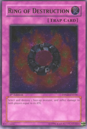 Ring of Destruction [DPKB-EN036] Ultimate Rare | Jomio and Rueliete's Cards and Comics