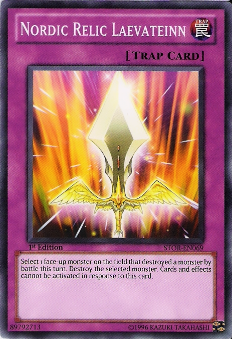 Nordic Relic Laevateinn [STOR-EN069] Common | Jomio and Rueliete's Cards and Comics