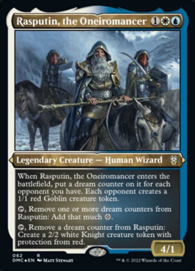 Rasputin, the Oneiromancer (Foil Etched) [Dominaria United Commander] | Jomio and Rueliete's Cards and Comics
