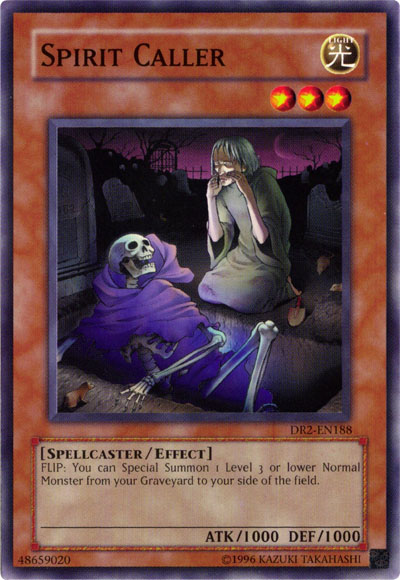 Spirit Caller [DR2-EN188] Common | Jomio and Rueliete's Cards and Comics