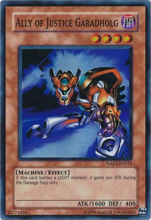 Ally of Justice Garadholg [HA01-EN015] Super Rare | Jomio and Rueliete's Cards and Comics