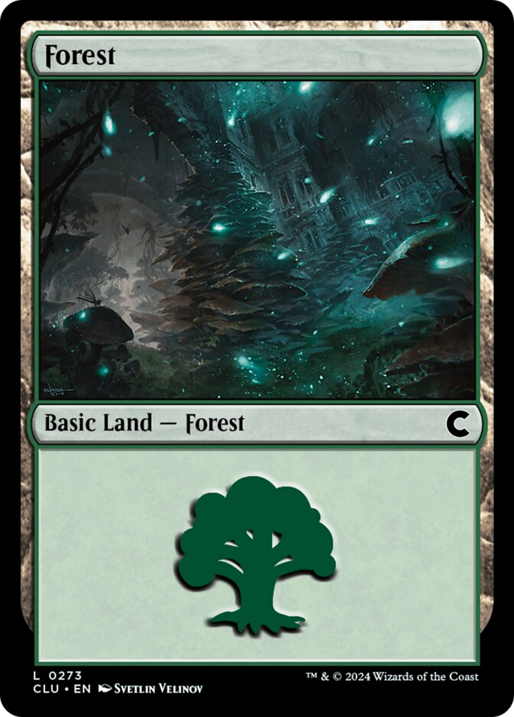 Forest (0273) [Ravnica: Clue Edition] | Jomio and Rueliete's Cards and Comics