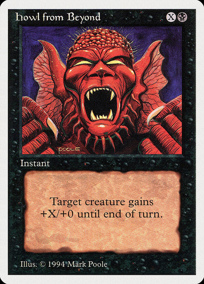 Howl from Beyond [Summer Magic / Edgar] | Jomio and Rueliete's Cards and Comics