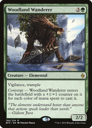 Woodland Wanderer [Battle for Zendikar] | Jomio and Rueliete's Cards and Comics