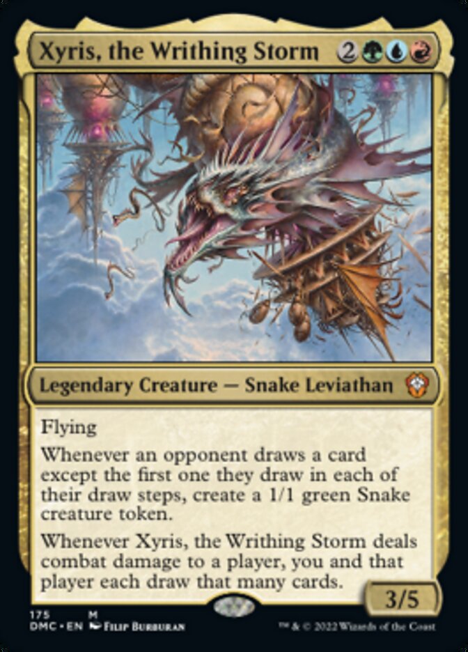 Xyris, the Writhing Storm [Dominaria United Commander] | Jomio and Rueliete's Cards and Comics