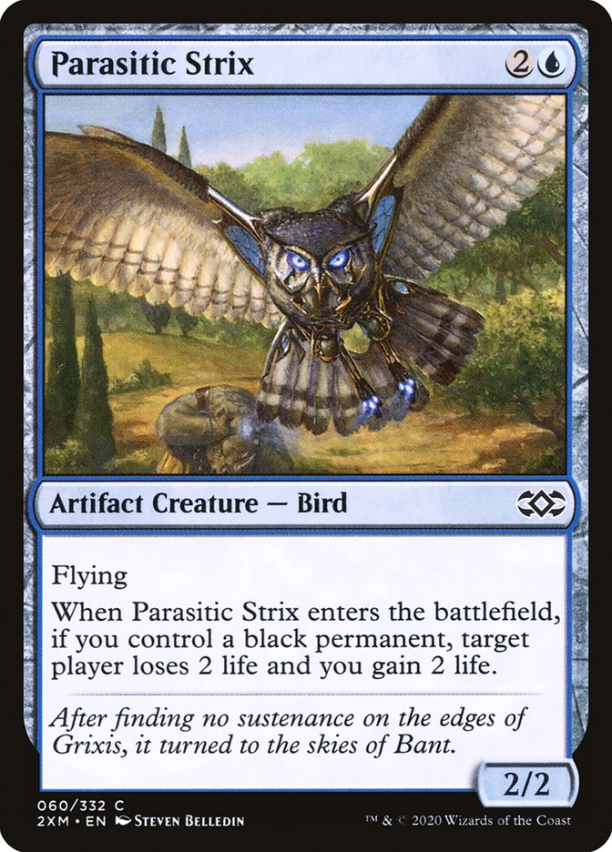 Parasitic Strix [Double Masters] | Jomio and Rueliete's Cards and Comics
