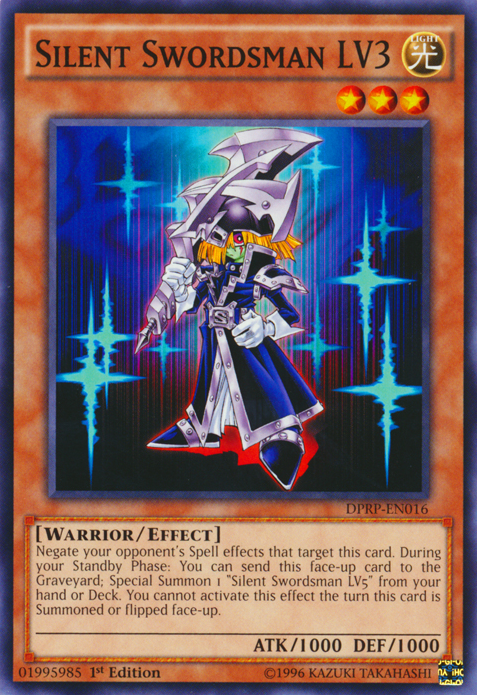 Silent Swordsman LV3 [DPRP-EN016] Common | Jomio and Rueliete's Cards and Comics