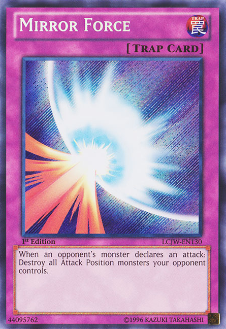 Mirror Force [LCJW-EN130] Secret Rare | Jomio and Rueliete's Cards and Comics