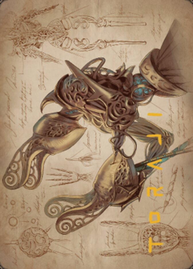 Self-Assembler Art Card (Gold-Stamped Signature) [The Brothers' War Art Series] | Jomio and Rueliete's Cards and Comics