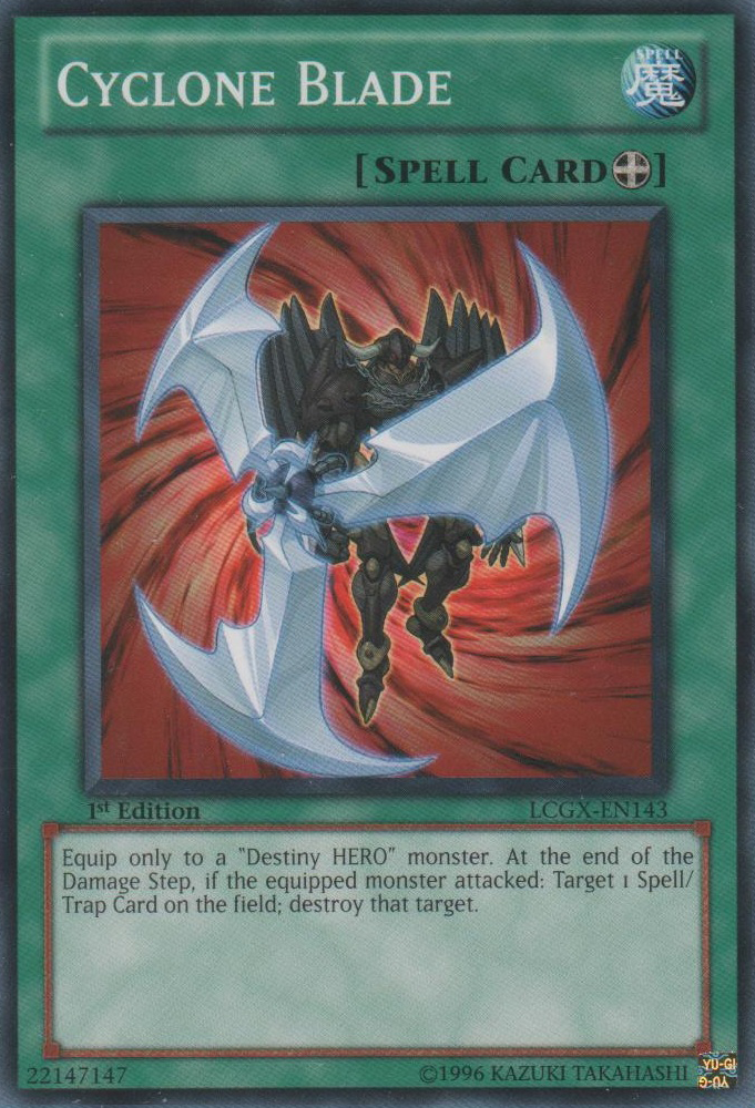 Cyclone Blade [LCGX-EN143] Common | Jomio and Rueliete's Cards and Comics
