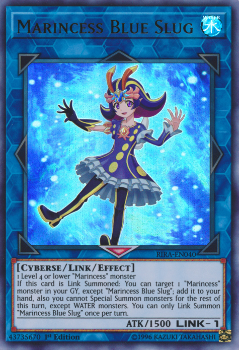 Marincess Blue Slug [RIRA-EN040] Ultra Rare | Jomio and Rueliete's Cards and Comics